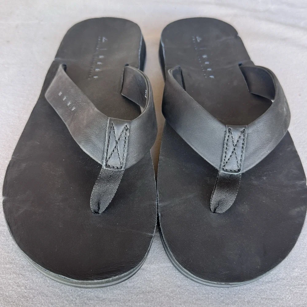 Size M8/W10 - Reef Ojai Classic‎ Flip Flop Sandal CJ6247 Black